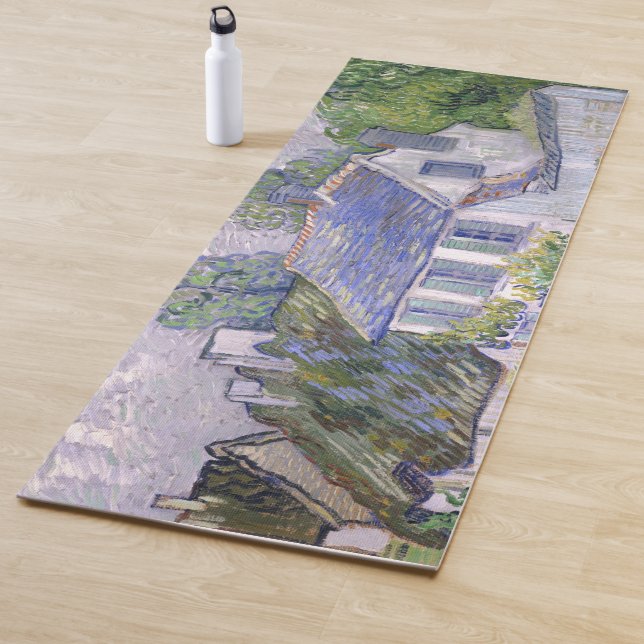 Tapis De Yoga Maisons à Auvers Vincent  van Gogh      (En situation)
