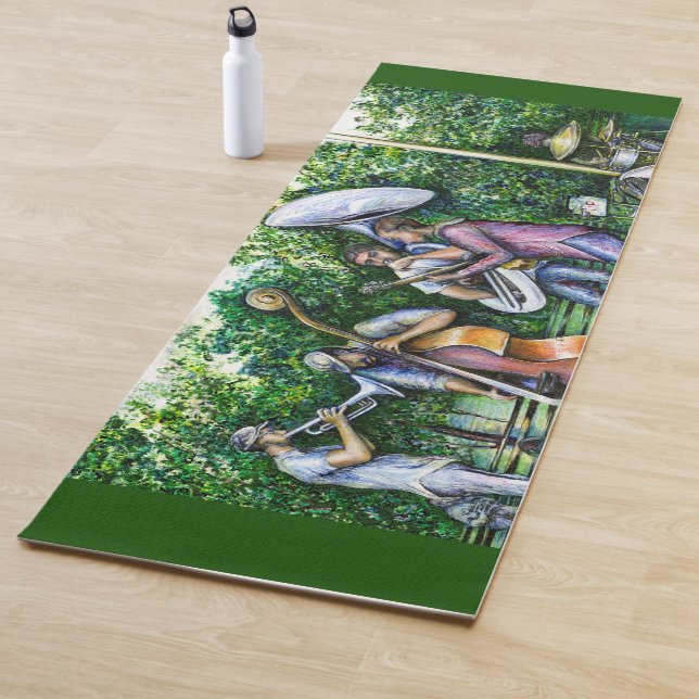 Tapis De Yoga Maman ne m'a jamais averti des joueurs tuba (En situation)