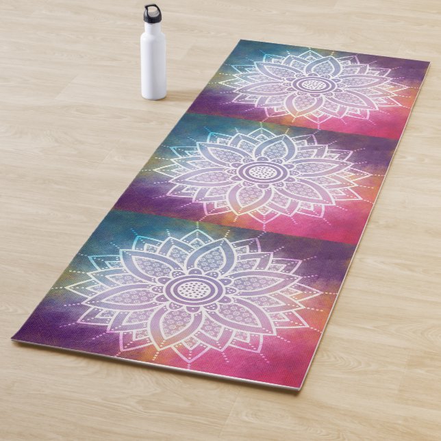 Tapis De Yoga Mandala (En situation)