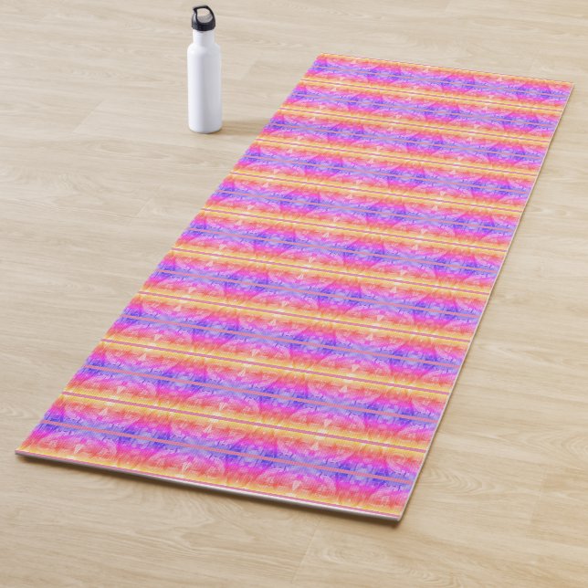 Tapis De Yoga Mandala (En situation)