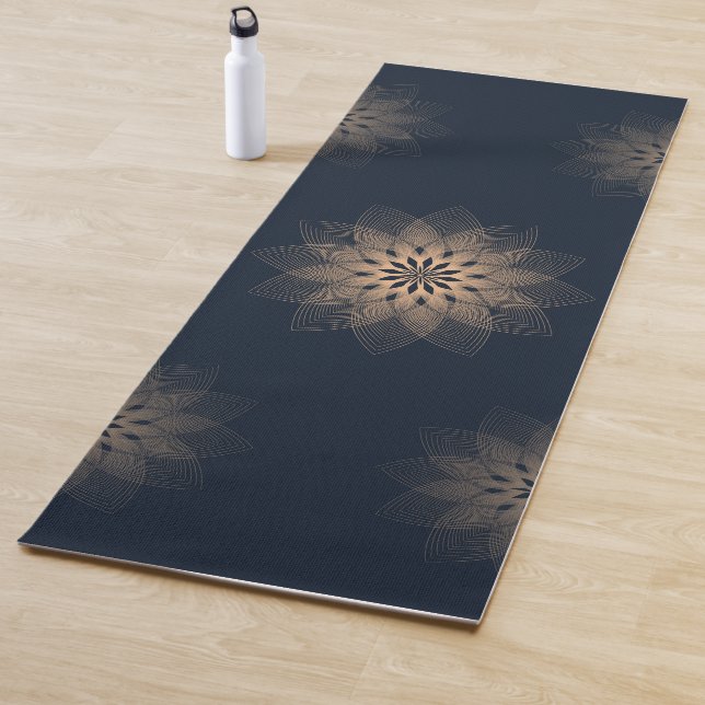 Tapis De Yoga Mandala (En situation)