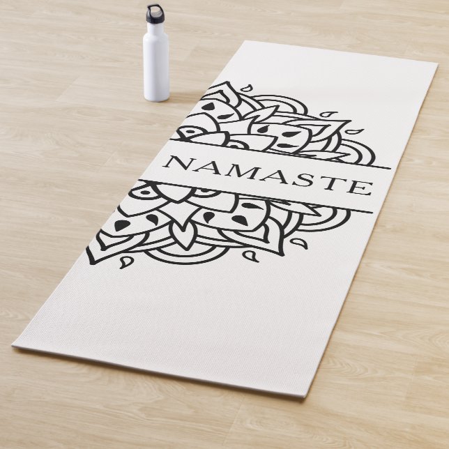 Tapis De Yoga Mandala (En situation)
