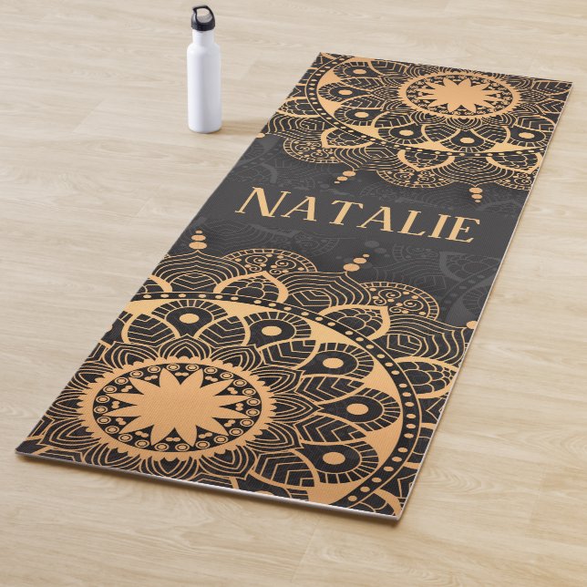 Tapis De Yoga Mandala (En situation)