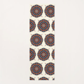 Tapis De Yoga Mandala-Blanc