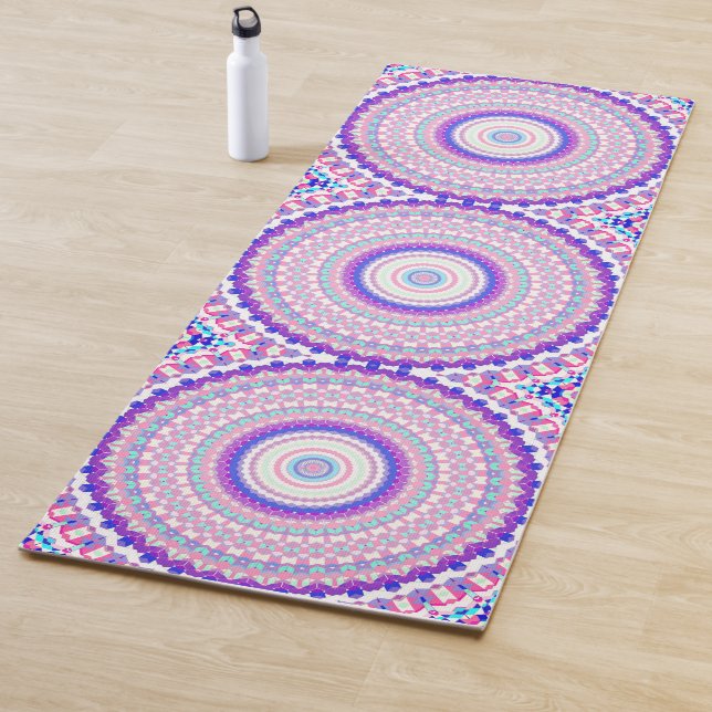 Tapis De Yoga Mandala Bohème (En situation)