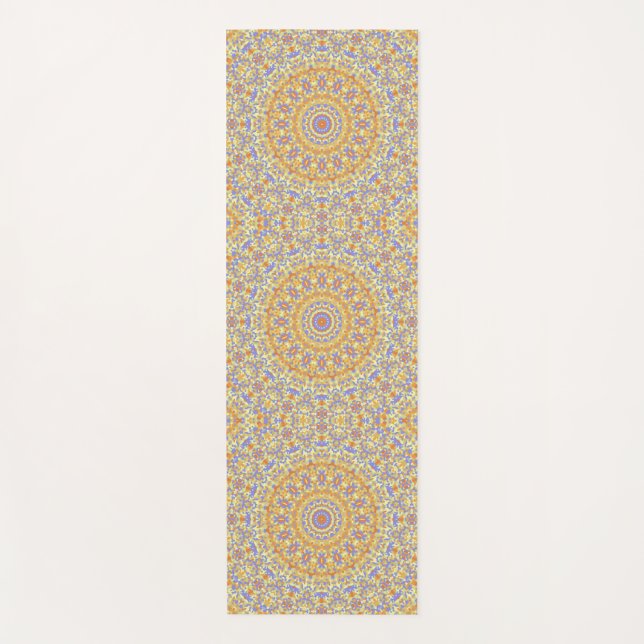 Tapis De Yoga Mandala coloré (Devant)