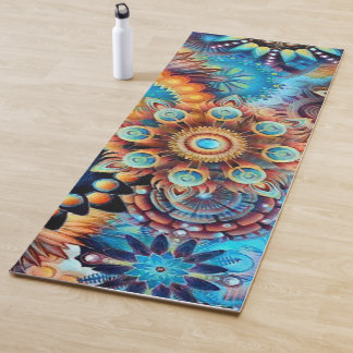 Tapis De Yoga Mandala de yoga personnalisé