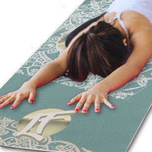 Tapis De Yoga Mandala en dentelle