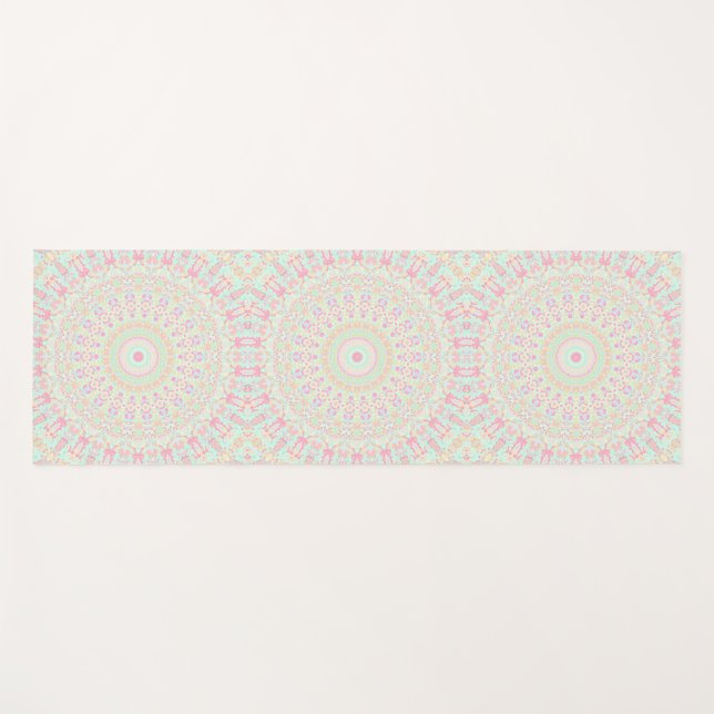 Tapis De Yoga Mandala Hippie   (Devant (Horizontal))