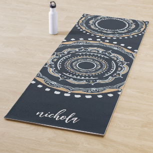 Tapis De Yoga Mandala Motif personnalisé