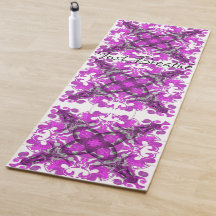 mandala rose Abstrait, papillon psychédélique,