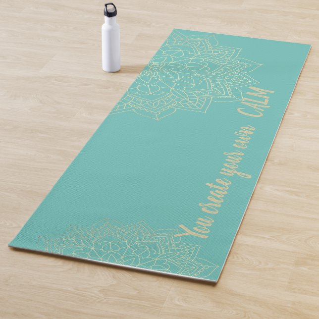 Tapis De Yoga Mandala - Vous Créez Votre Propre Yoga Calme (En situation)