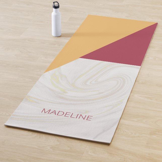 Tapis De Yoga Manteau de Yoga personnalisé (En situation)