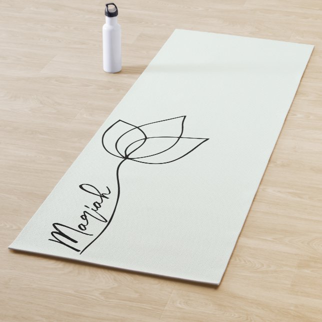 Tapis De Yoga Manteau de Yoga personnalisé (En situation)