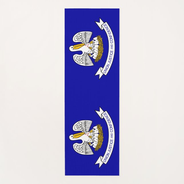 Tapis De Yoga Manteaux de yoga patriotique avec drapeau de la Lo (Devant)