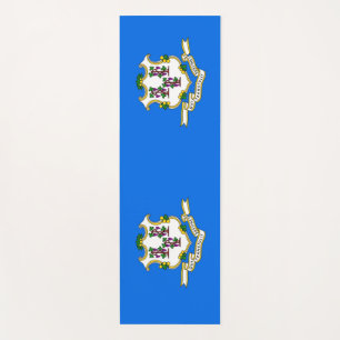 Tapis De Yoga Manteaux de Yoga patriotique avec drapeau du Conne