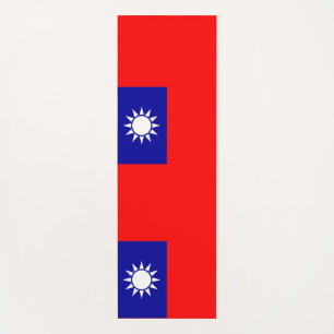 Tapis De Yoga Manteaux patriotiques de yoga avec drapeau de Taïw