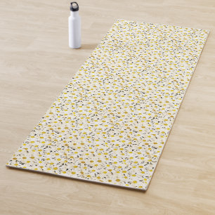 Tapis De Yoga Marguerite Fitness Moderne Modèle Élégant Nature