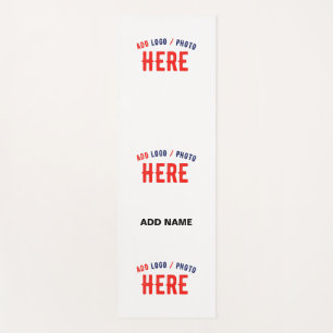 TAPIS DE YOGA MARQUE BLANCHE MODERNE ET PERSONNALISABLE VÉRIFIÉE