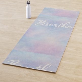 Tapis De Yoga Mat de Yoga en marbre violet et or - Élégant