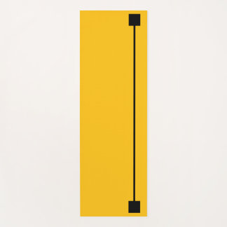 Tapis De Yoga mat de yoga jaune et violet