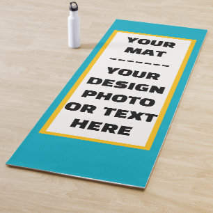 Tapis De Yoga Mat d'exercice personnalisé - Yoga, Pilates et Fit