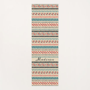 Tapis De Yoga Mats de yoga Motif Aztec