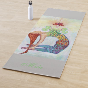 Tapis De Yoga Méditation des filles et chakra