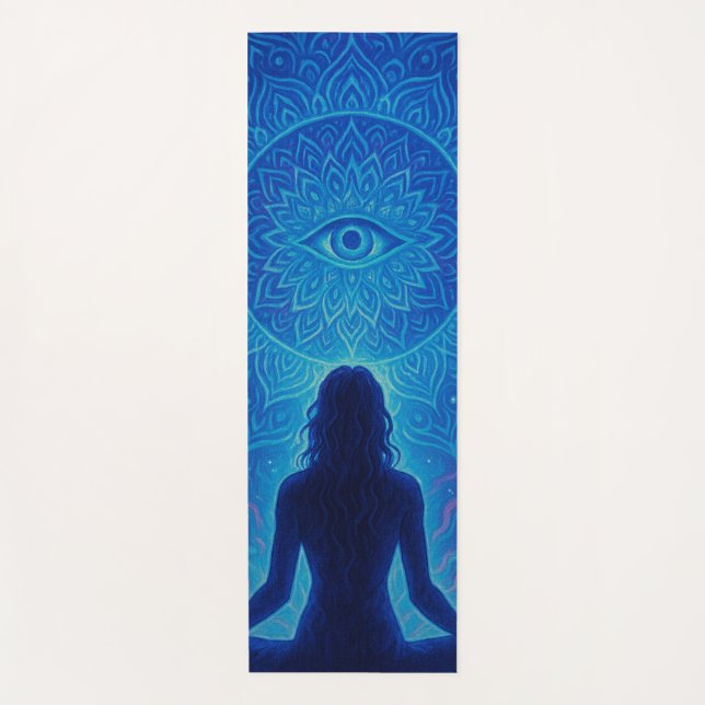 Tapis De Yoga Méditation géométrique (Devant)