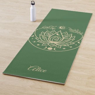 Tapis De Yoga Méditation Yoga Mat personnalisé Cadeau Purple