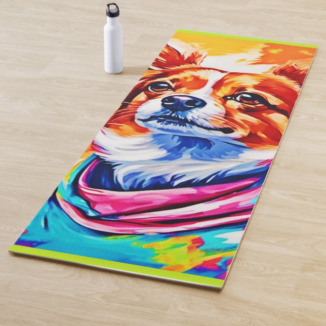 Tapis De Yoga Meilleur art Peinture pour animaux de compagnie de (En situation)
