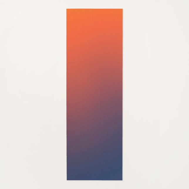 Tapis De Yoga Midnight Ember Gradient (Devant)