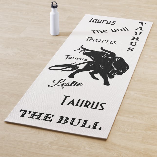 Tapis De Yoga Mighty Taurus the Bull Zodiac Personal (En situation)