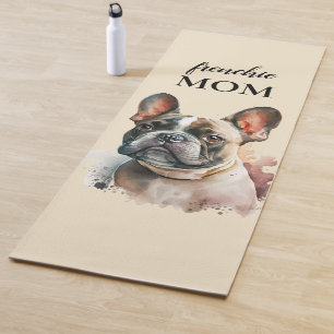 Tapis De Yoga Mignonne Elegant Français Maman Fitness