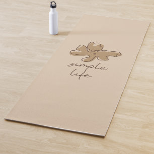 Tapis de Yoga Minimalisme Simple Vie