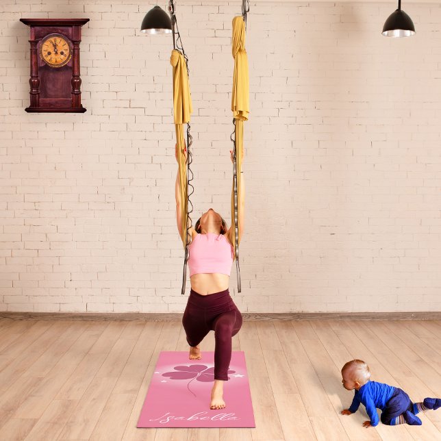 Tapis De Yoga Minimalist Lucky Clover Yoga Mat  (Créateur téléchargé)