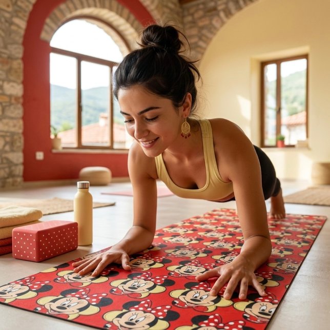Tapis De Yoga Minnie (Créateur téléchargé)