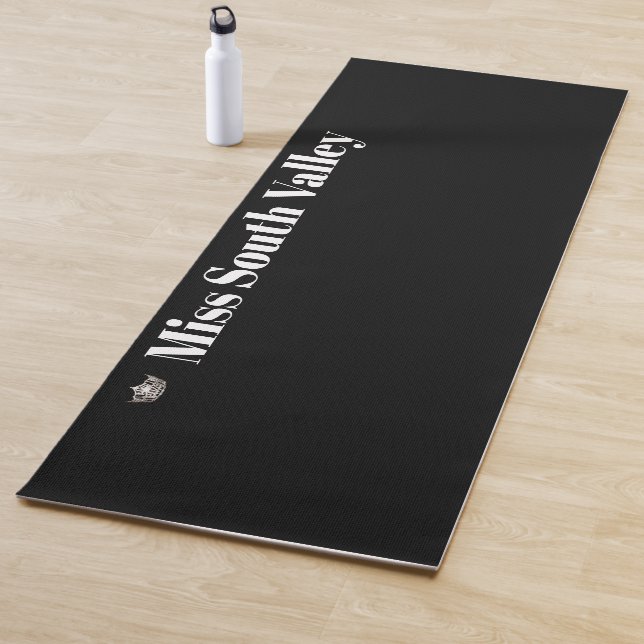Tapis De Yoga Miss America style Pageant Crown Yoga Mat (En situation)