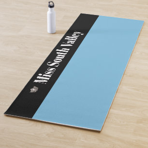 Tapis De Yoga Miss America style Pageant Crown Yoga Mat