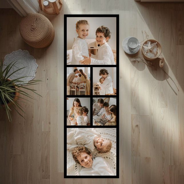 Tapis De Yoga Modern Create Your Own Photo Collage (Créateur téléchargé)