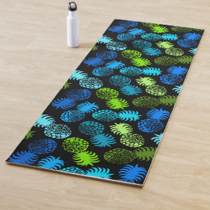 Tapis De Yoga Momona Pineapple Hawaiian renverse à l'ingénieur