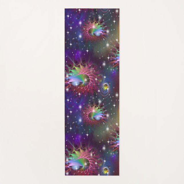 Tapis De Yoga Mon Glamour Funky Disco Motif (Devant)