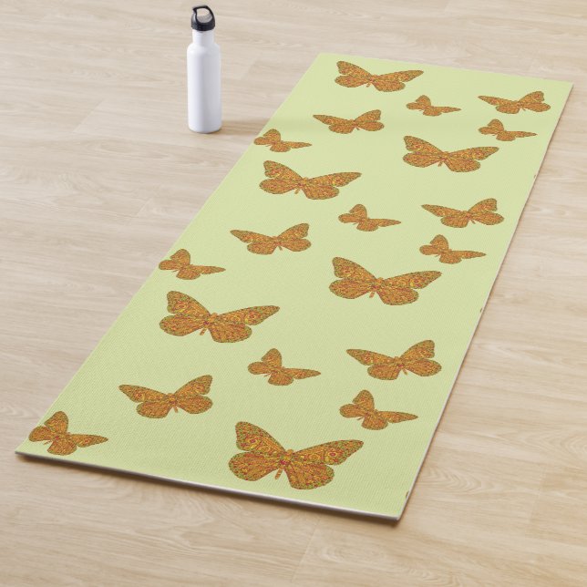Tapis De Yoga Monarque indien Yoga Mat (En situation)
