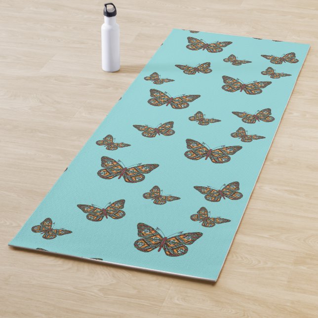 Tapis De Yoga Monarque ukrainien Yoga Mat (En situation)