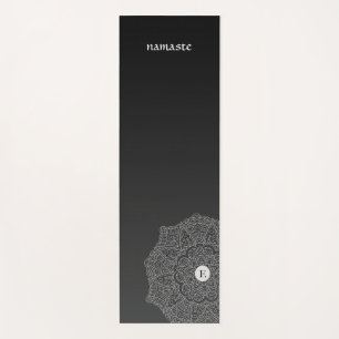 Tapis De Yoga Monogram Black Ombre Moderne Yoga Mat