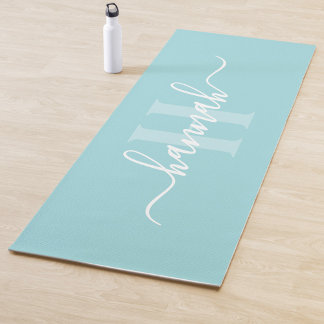 Tapis De Yoga Monogramme Féminin Grand Script