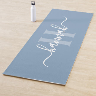 Tapis De Yoga Monogramme Féminin Grand Script