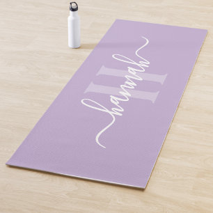 Tapis De Yoga Monogramme Féminin Grand Script