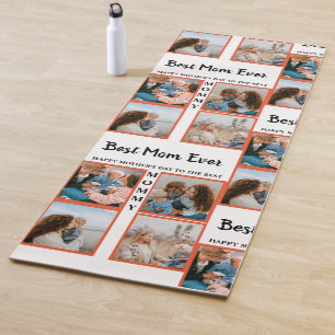 Tapis De Yoga Montage photo de la fête des mères pour maman