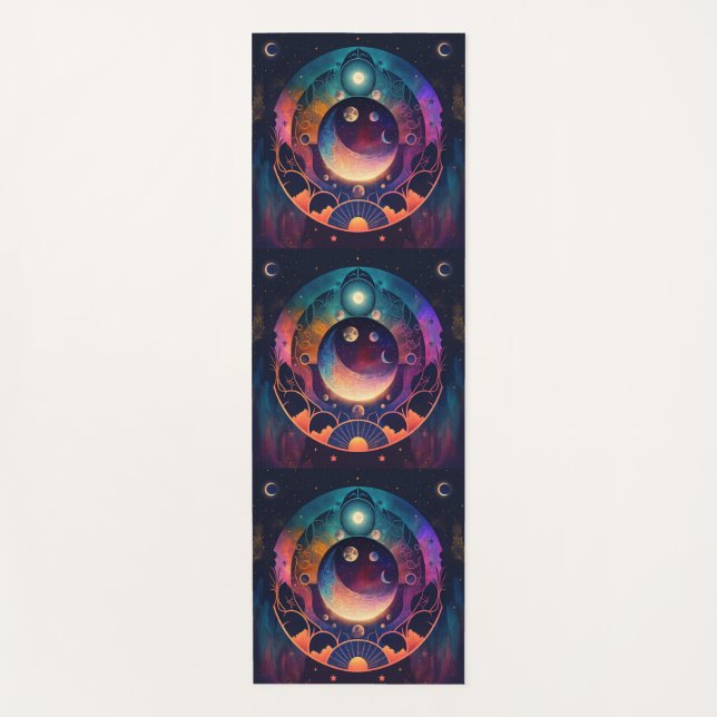 Tapis De Yoga Moon Soul Yoga Mat (Devant)